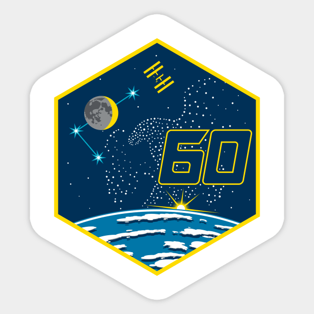 ISS67 Sticker by James's Store 72